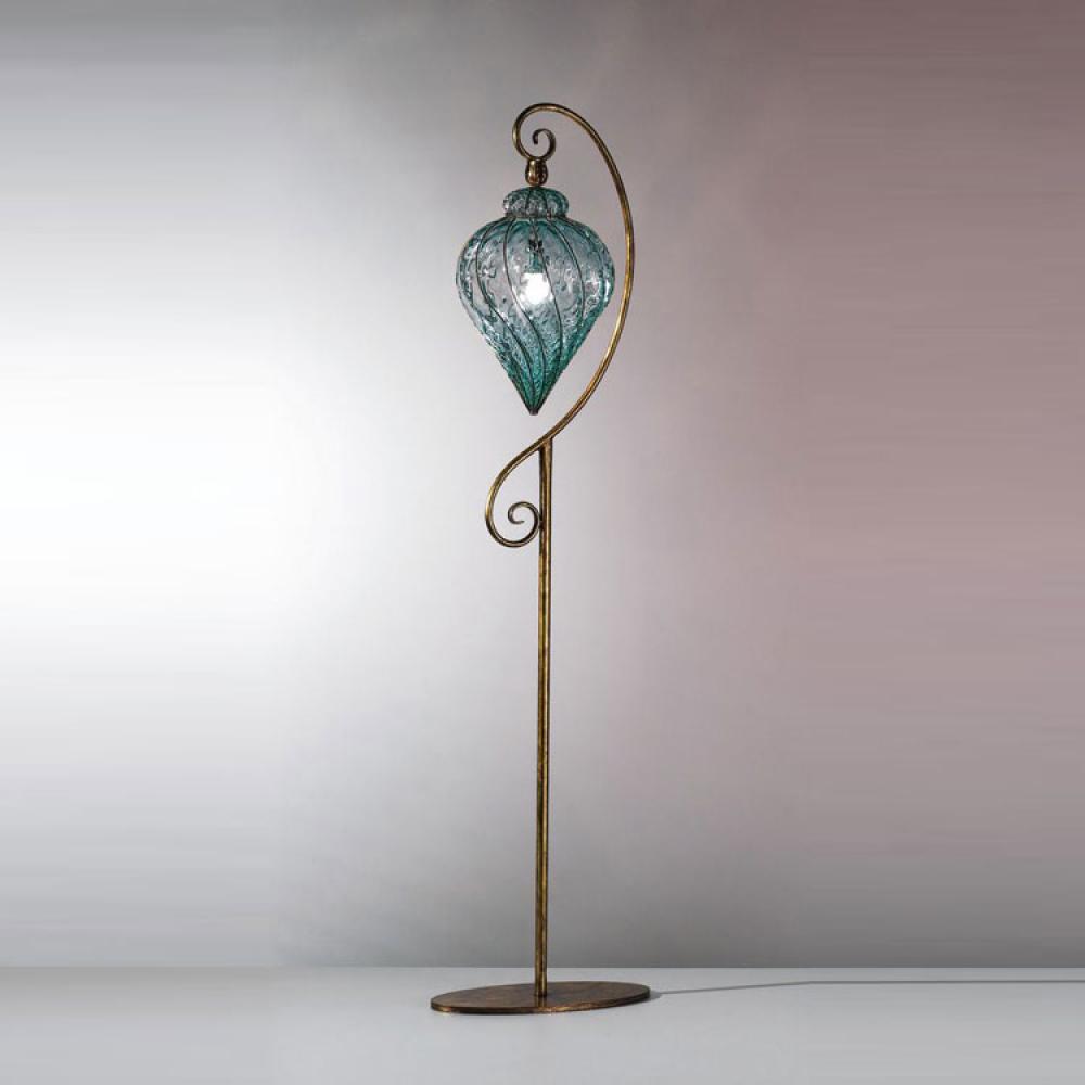 luxusna modra stojaca lampa muranske sklo obyvacka kanape zlta mediteranska klasicka elegantna talianske toskansko zamok vila mestsky styl lampa osvetlenie lameridiana siru svietidla.jpg